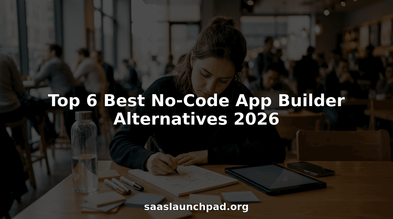 Top 6 Best No-Code App Builder Alternatives 2026