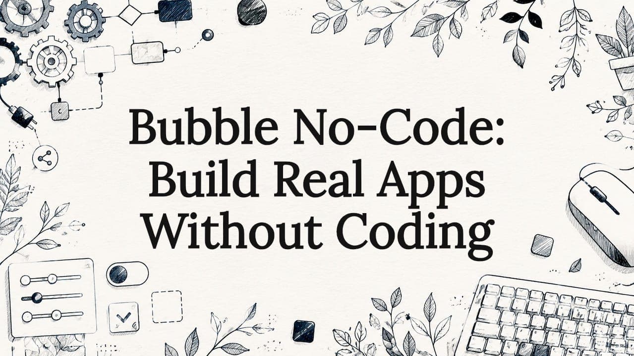 Bubble No-Code: Build Real Apps Without Coding