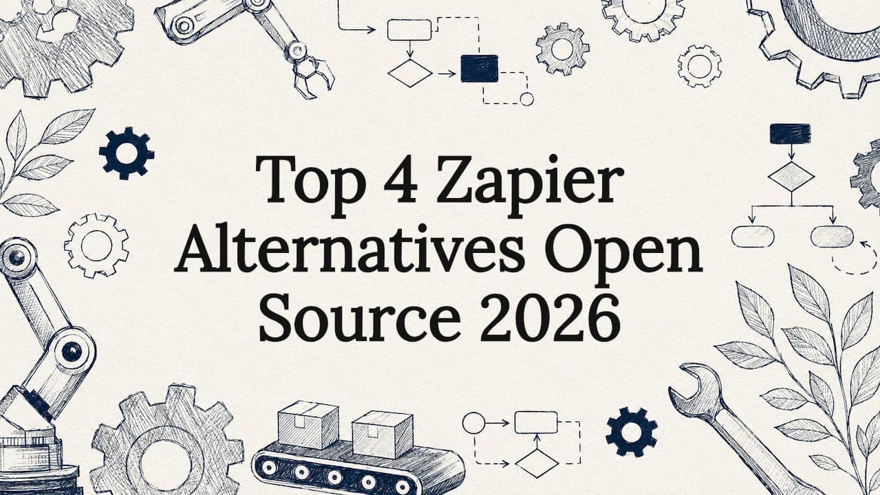 Top 4 Zapier Alternatives Open Source 2026