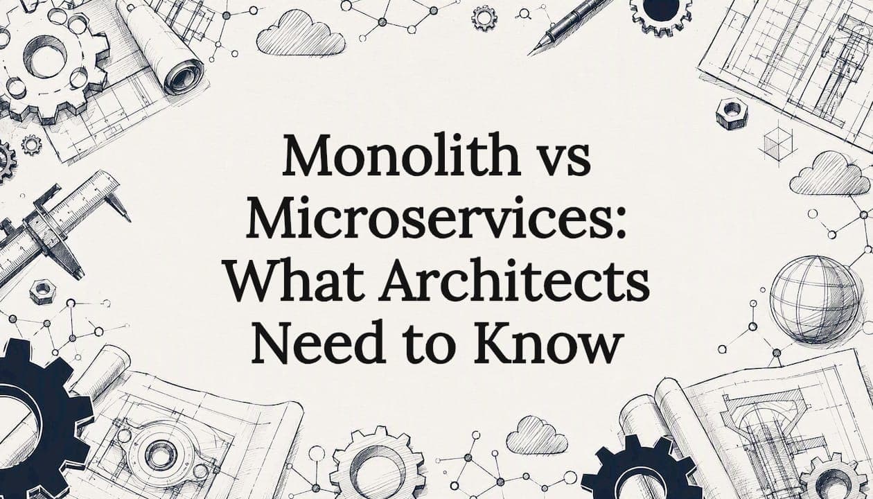 Monolith vs Microservices: What Architects Need to Know