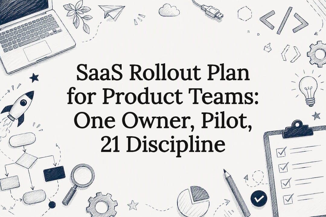 SaaS Rollout Plan for Product Teams: One Owner, Pilot, 21 Discipline