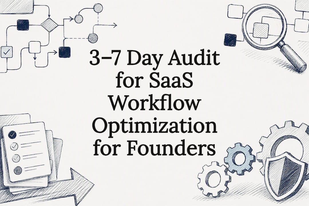 3–7 Day Audit for SaaS Workflow Optimization for Founders